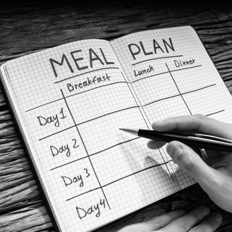 Ernährungsplan einzeln